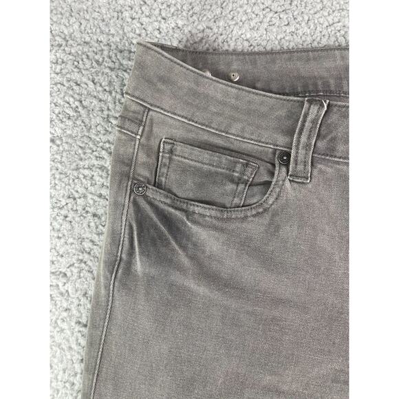 Cabi Jeans Womens 6 Gray Skinny Denim High Rise Stretch Ankle Style Pockets - Picture 3 of 11